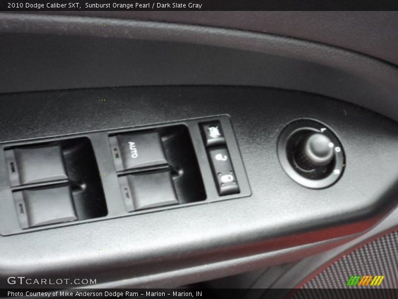 Sunburst Orange Pearl / Dark Slate Gray 2010 Dodge Caliber SXT