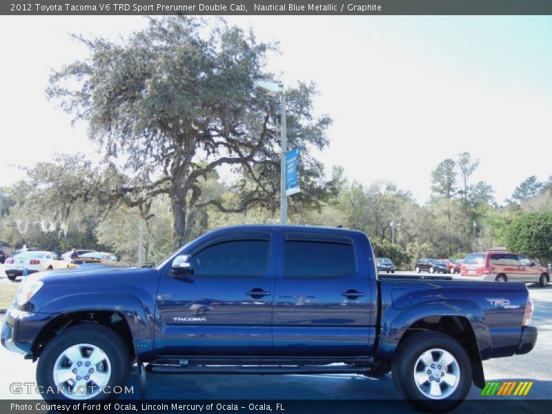 Nautical Blue Metallic / Graphite 2012 Toyota Tacoma V6 TRD Sport Prerunner Double Cab