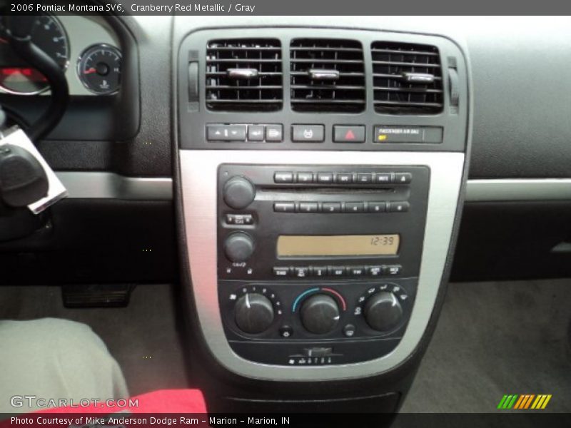 Cranberry Red Metallic / Gray 2006 Pontiac Montana SV6