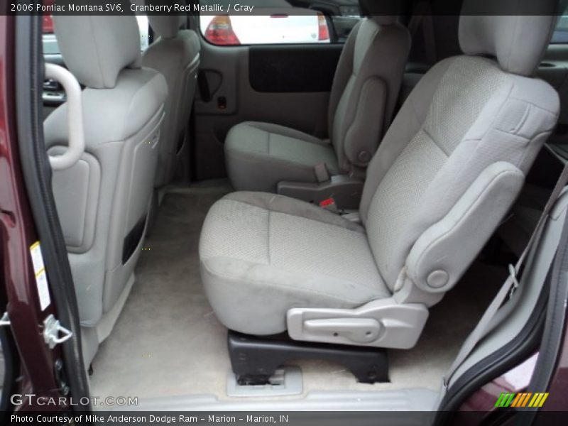 Cranberry Red Metallic / Gray 2006 Pontiac Montana SV6