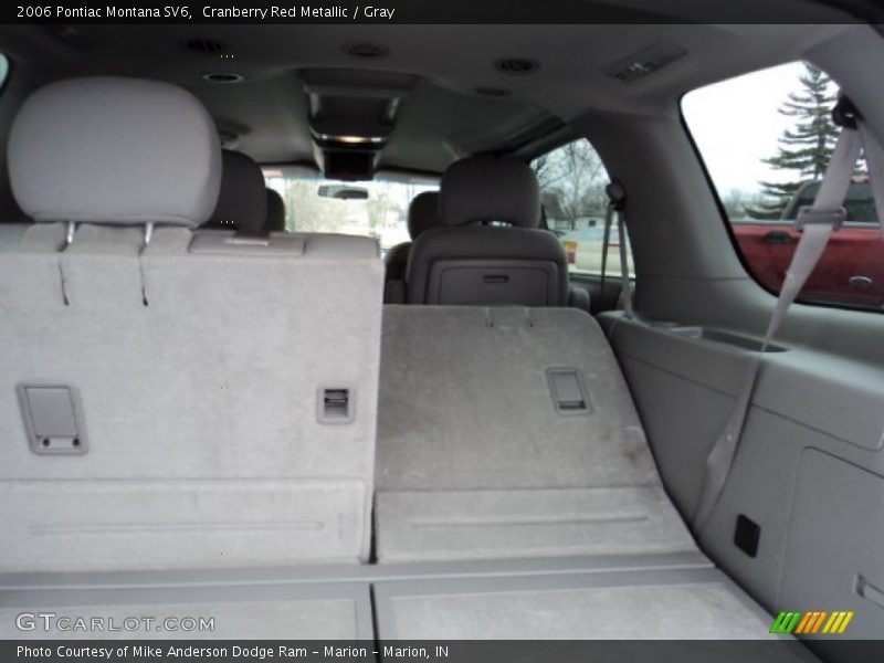 Cranberry Red Metallic / Gray 2006 Pontiac Montana SV6