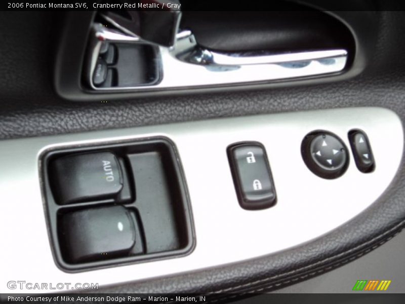 Cranberry Red Metallic / Gray 2006 Pontiac Montana SV6