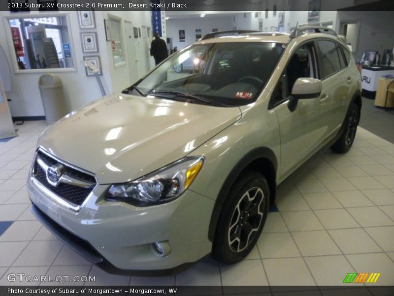 Desert Khaki / Black 2013 Subaru XV Crosstrek 2.0 Premium