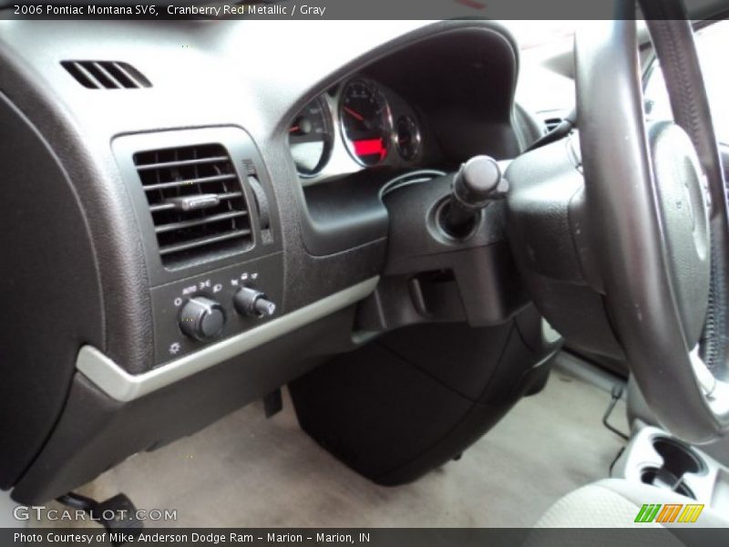 Cranberry Red Metallic / Gray 2006 Pontiac Montana SV6