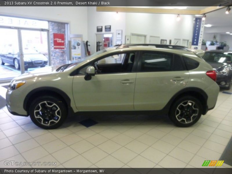 Desert Khaki / Black 2013 Subaru XV Crosstrek 2.0 Premium