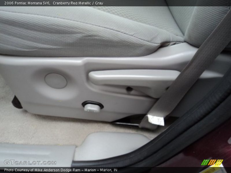 Cranberry Red Metallic / Gray 2006 Pontiac Montana SV6