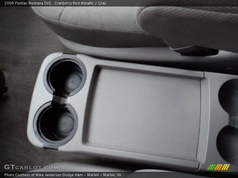 Cranberry Red Metallic / Gray 2006 Pontiac Montana SV6
