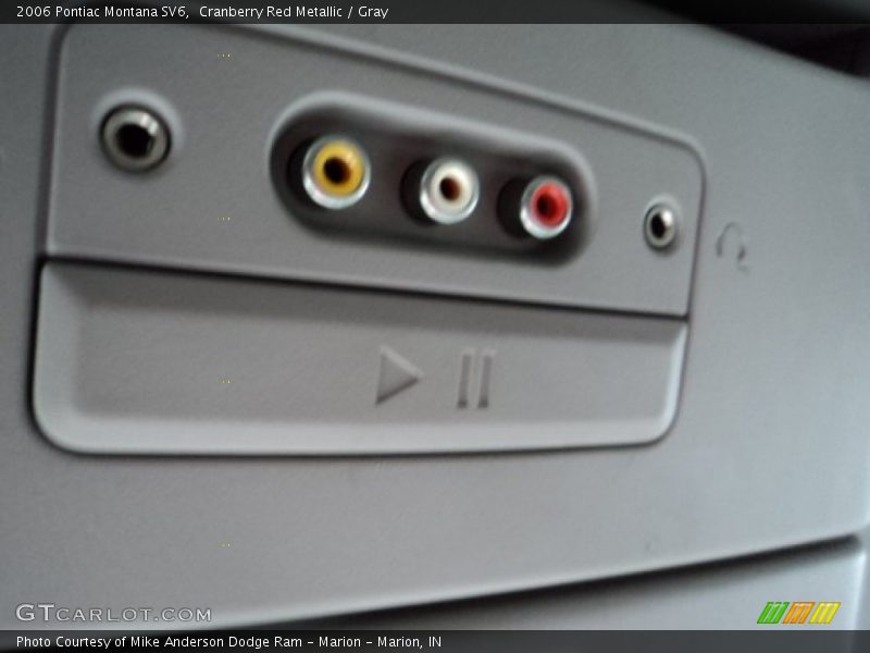 Cranberry Red Metallic / Gray 2006 Pontiac Montana SV6