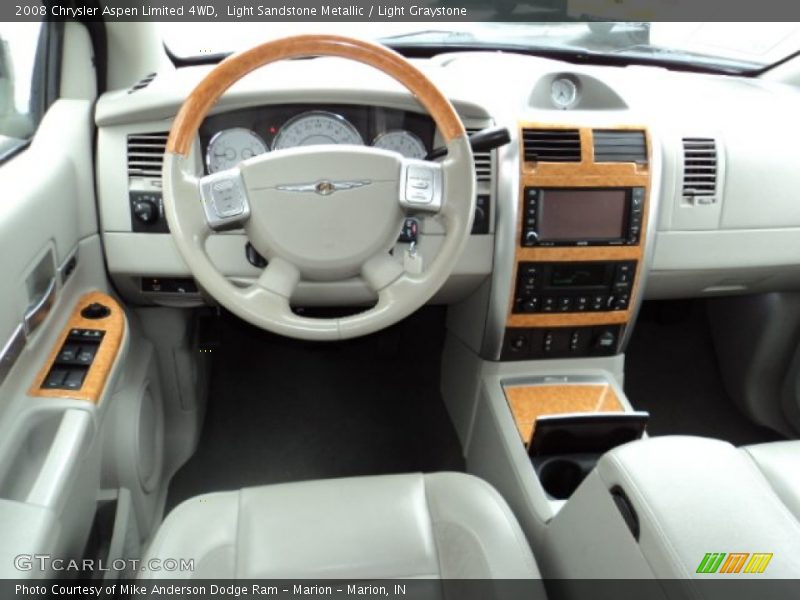 Dashboard of 2008 Aspen Limited 4WD