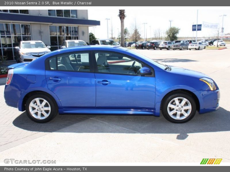 Blue Metallic / Charcoal 2010 Nissan Sentra 2.0 SR