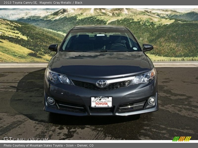 Magnetic Gray Metallic / Black 2013 Toyota Camry SE