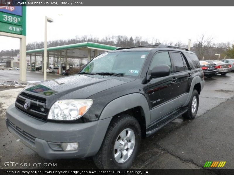 Black / Stone 2003 Toyota 4Runner SR5 4x4