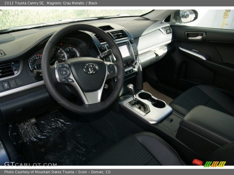 Magnetic Gray Metallic / Black 2013 Toyota Camry SE