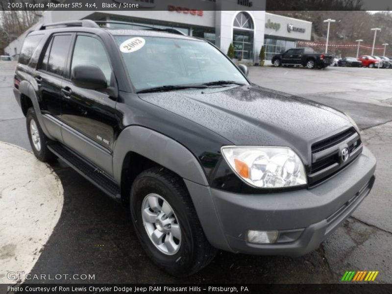 Black / Stone 2003 Toyota 4Runner SR5 4x4