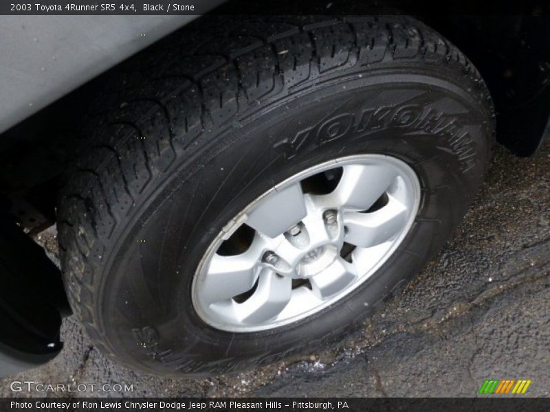 Black / Stone 2003 Toyota 4Runner SR5 4x4