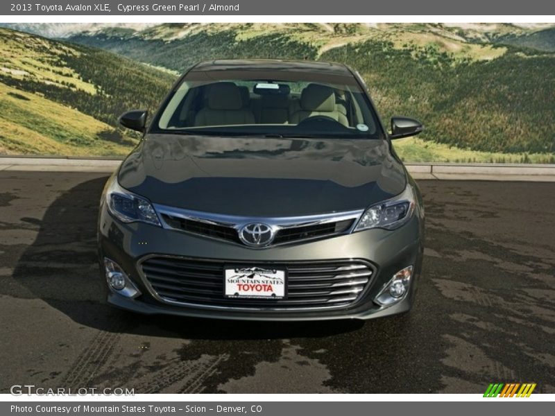 Cypress Green Pearl / Almond 2013 Toyota Avalon XLE