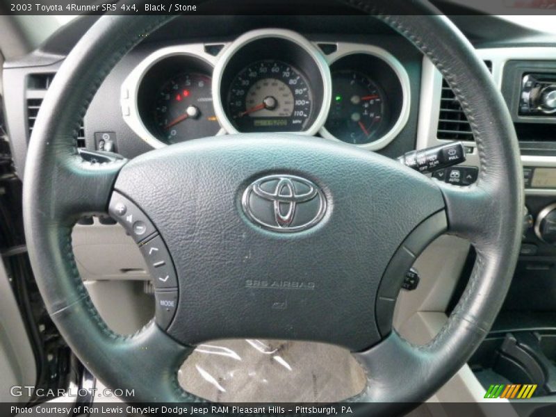 Black / Stone 2003 Toyota 4Runner SR5 4x4