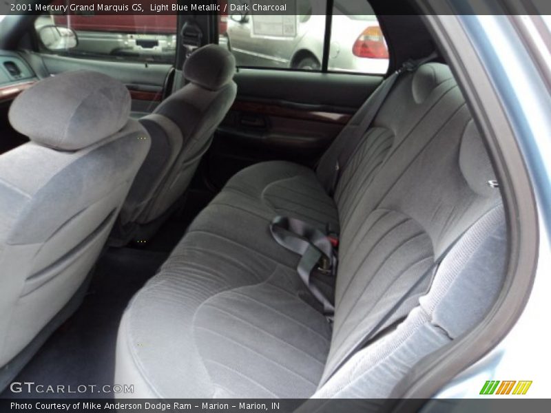 Light Blue Metallic / Dark Charcoal 2001 Mercury Grand Marquis GS