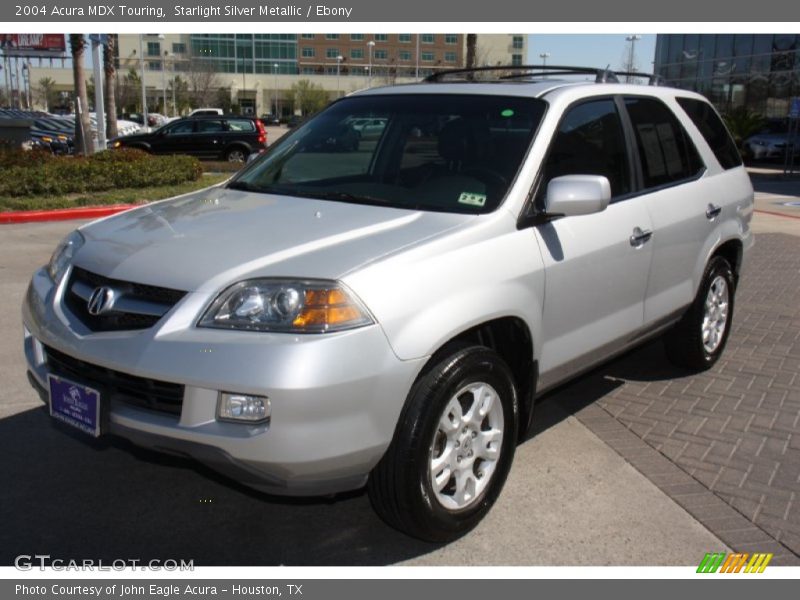 Starlight Silver Metallic / Ebony 2004 Acura MDX Touring