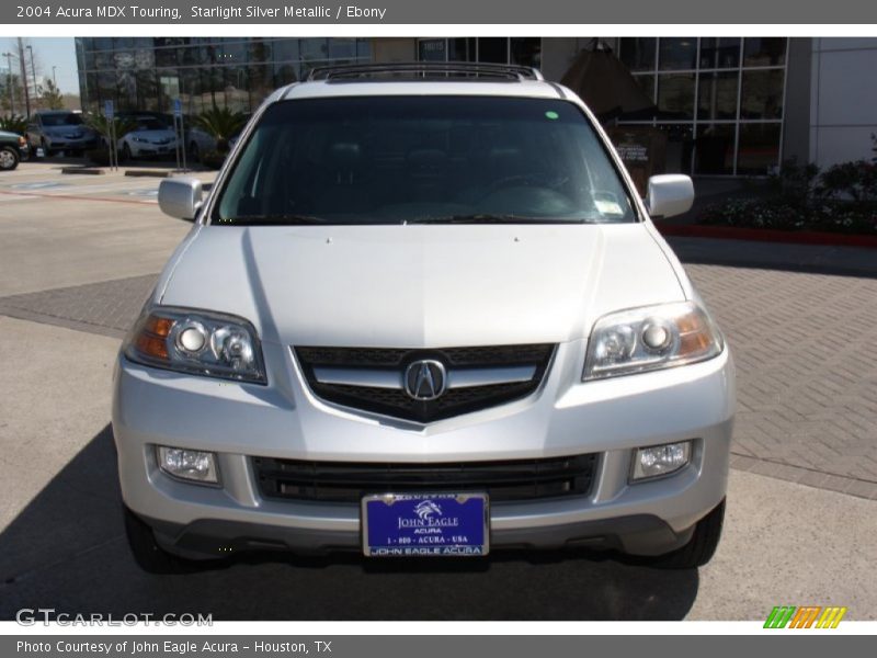 Starlight Silver Metallic / Ebony 2004 Acura MDX Touring