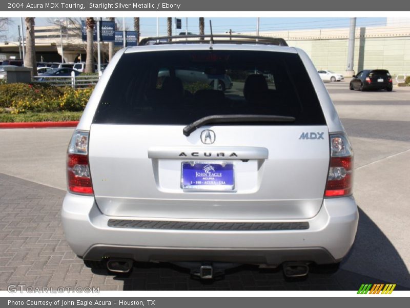 Starlight Silver Metallic / Ebony 2004 Acura MDX Touring