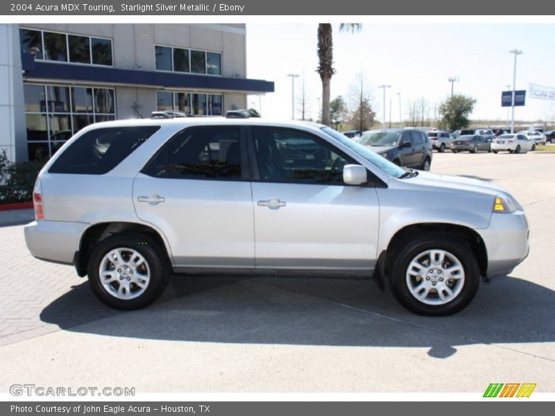 Starlight Silver Metallic / Ebony 2004 Acura MDX Touring