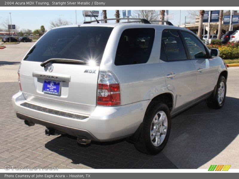 Starlight Silver Metallic / Ebony 2004 Acura MDX Touring