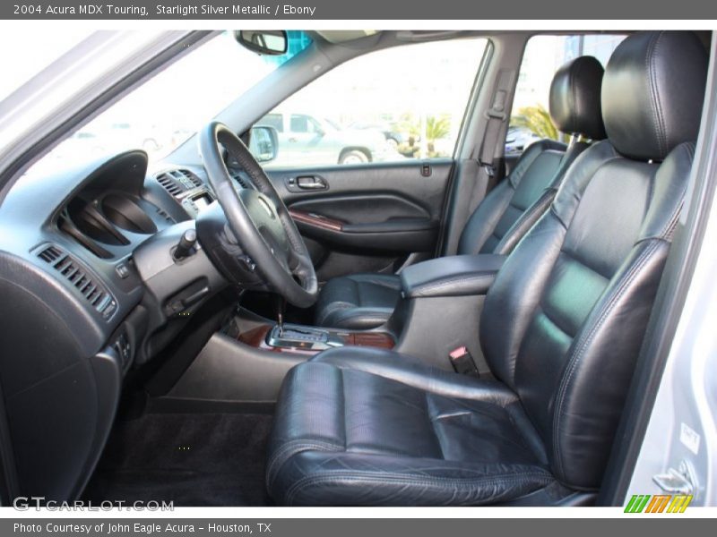 Starlight Silver Metallic / Ebony 2004 Acura MDX Touring