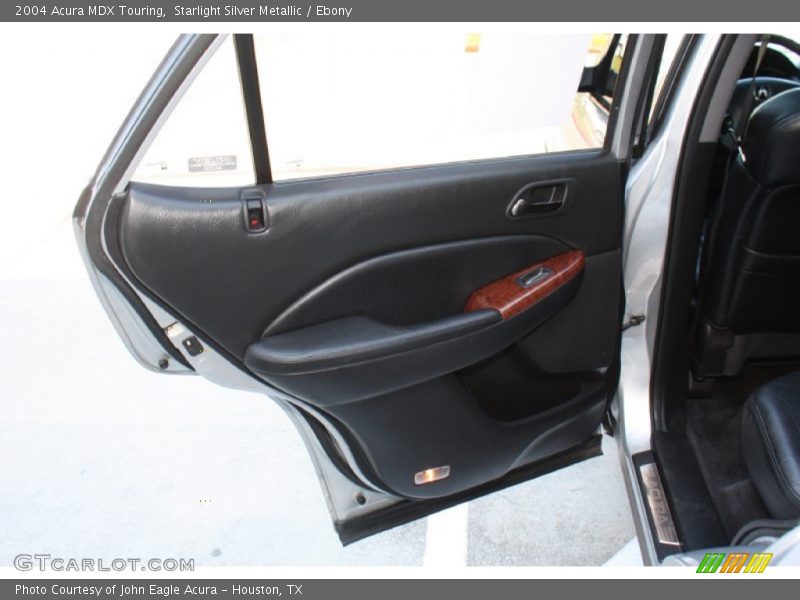 Starlight Silver Metallic / Ebony 2004 Acura MDX Touring