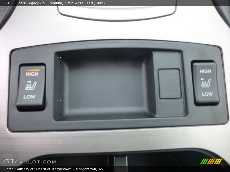 Satin White Pearl / Black 2013 Subaru Legacy 2.5i Premium