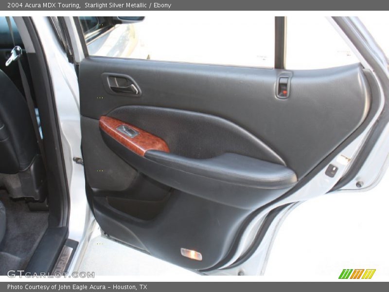 Starlight Silver Metallic / Ebony 2004 Acura MDX Touring