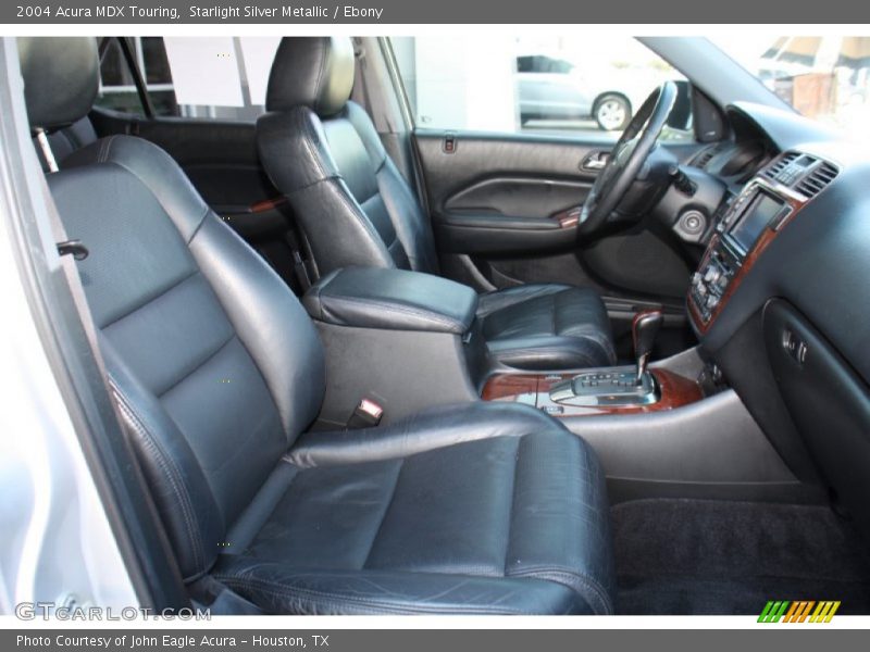 Starlight Silver Metallic / Ebony 2004 Acura MDX Touring