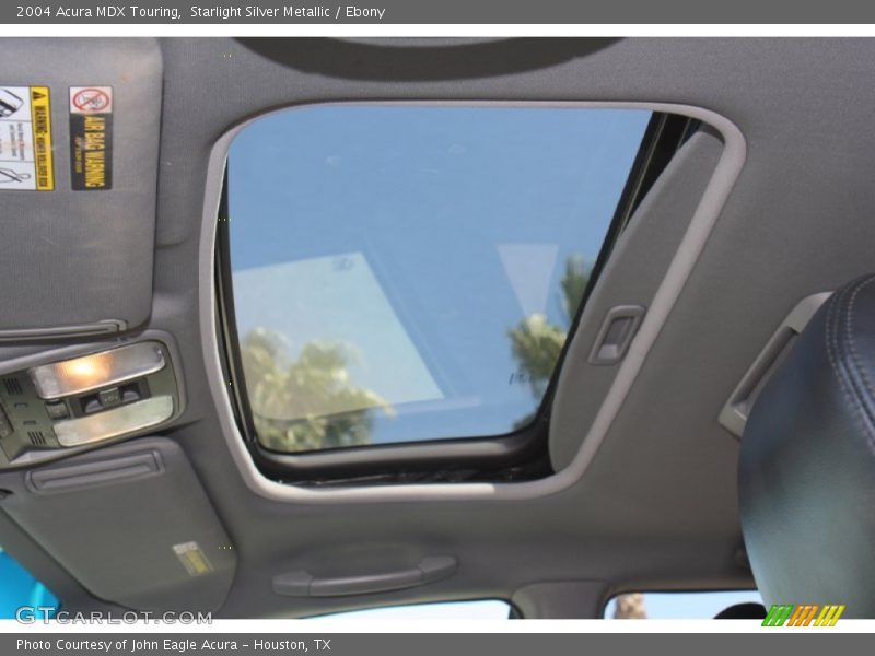 Starlight Silver Metallic / Ebony 2004 Acura MDX Touring