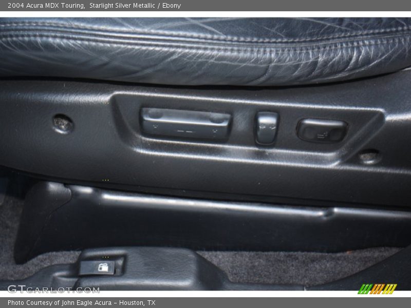 Starlight Silver Metallic / Ebony 2004 Acura MDX Touring