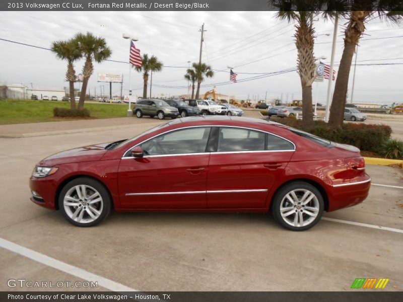  2013 CC Lux Fortana Red Metallic