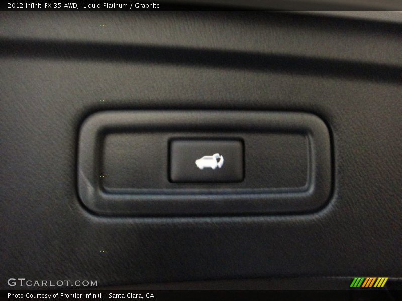 Liquid Platinum / Graphite 2012 Infiniti FX 35 AWD