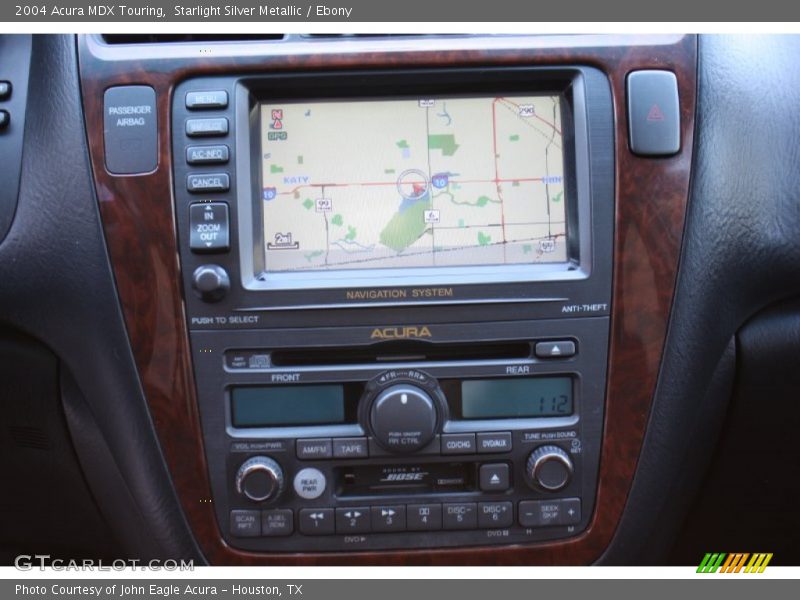 Controls of 2004 MDX Touring