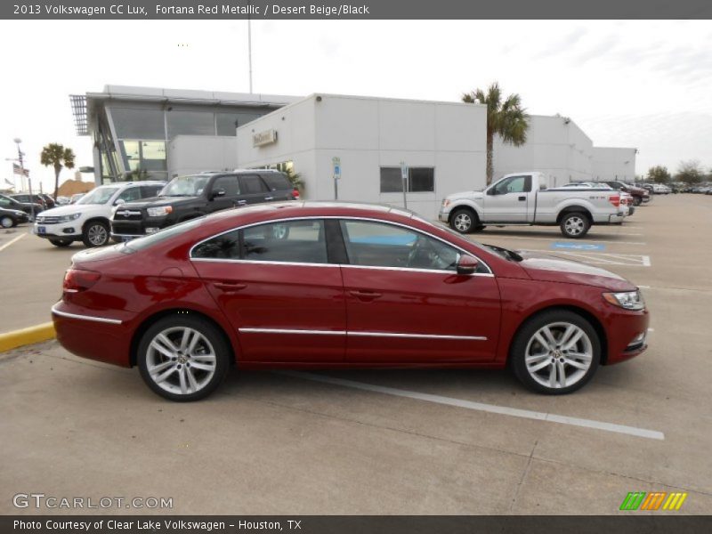  2013 CC Lux Fortana Red Metallic