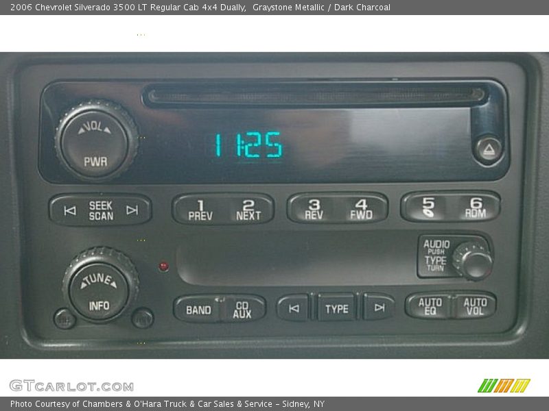 Graystone Metallic / Dark Charcoal 2006 Chevrolet Silverado 3500 LT Regular Cab 4x4 Dually