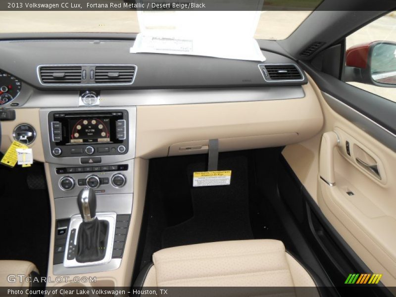 Dashboard of 2013 CC Lux