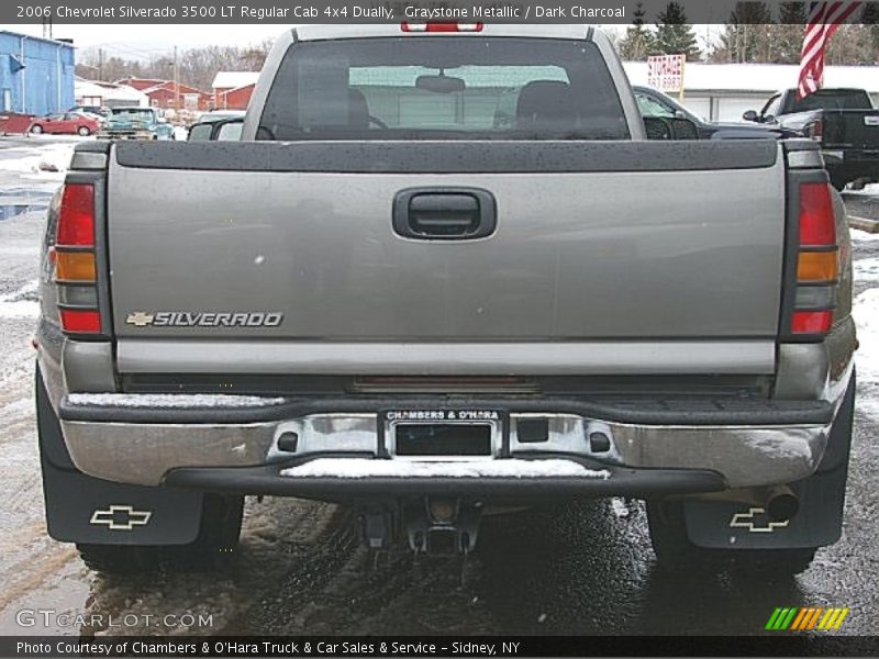 Graystone Metallic / Dark Charcoal 2006 Chevrolet Silverado 3500 LT Regular Cab 4x4 Dually