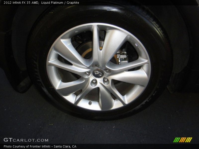  2012 FX 35 AWD Wheel