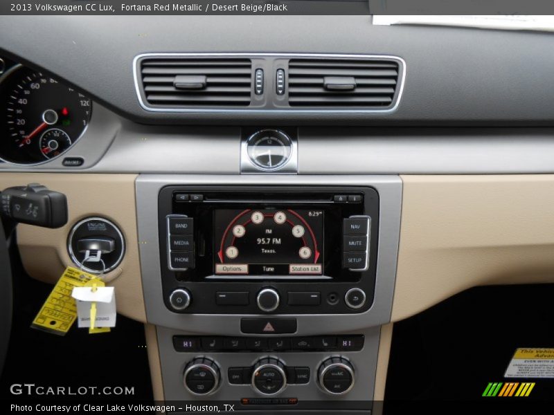 Controls of 2013 CC Lux