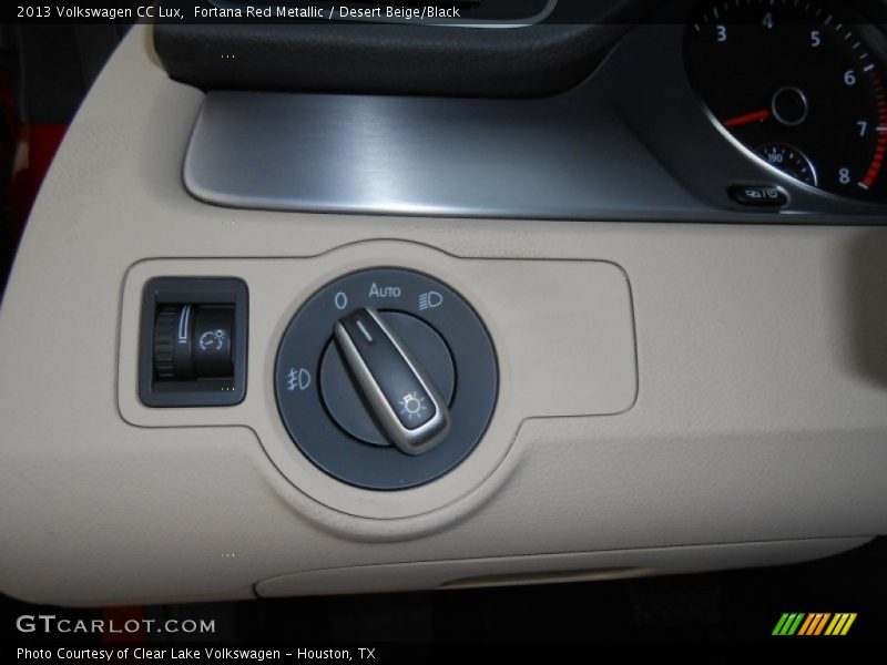 Controls of 2013 CC Lux