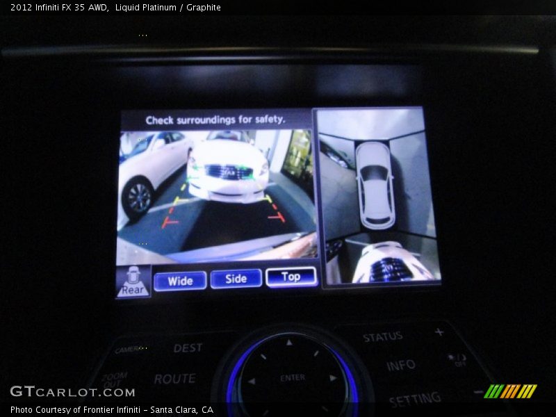 Liquid Platinum / Graphite 2012 Infiniti FX 35 AWD