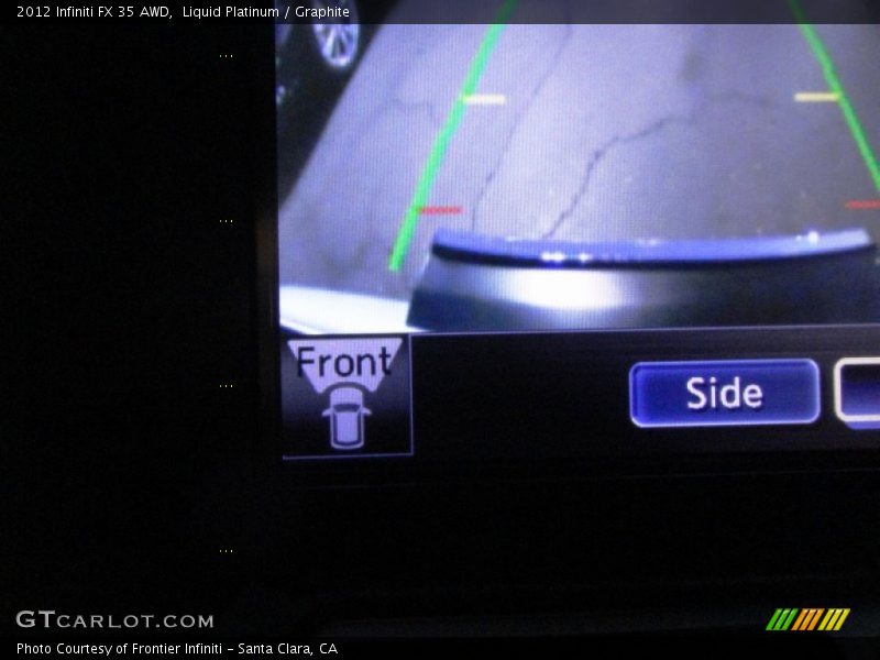 Liquid Platinum / Graphite 2012 Infiniti FX 35 AWD
