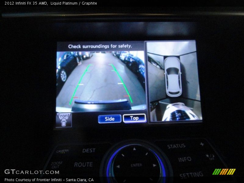 Liquid Platinum / Graphite 2012 Infiniti FX 35 AWD
