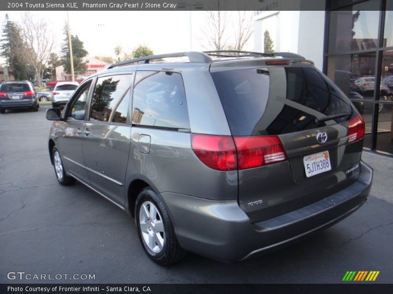 Phantom Gray Pearl / Stone Gray 2004 Toyota Sienna XLE