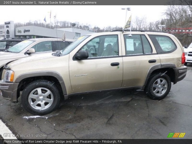 Natural Suede Metallic / Ebony/Cashmere 2007 Isuzu Ascender S