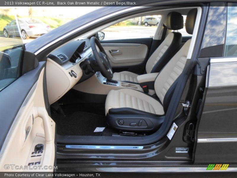  2013 CC R-Line Desert Beige/Black Interior